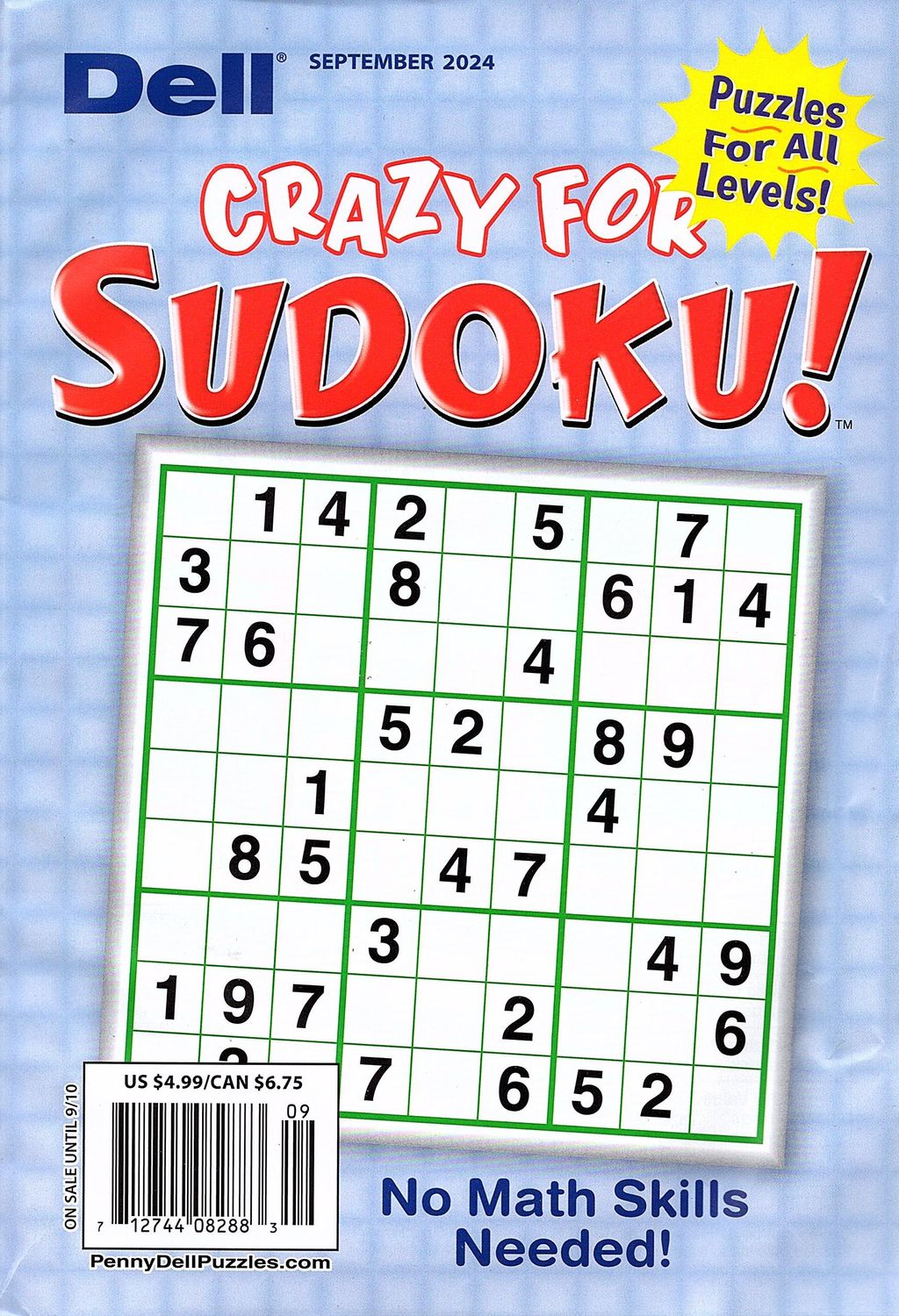 Dell Crazy for Sudoku! September 2024
