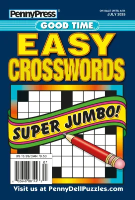 PennyPress Good Time EASY Crosswords July 2025