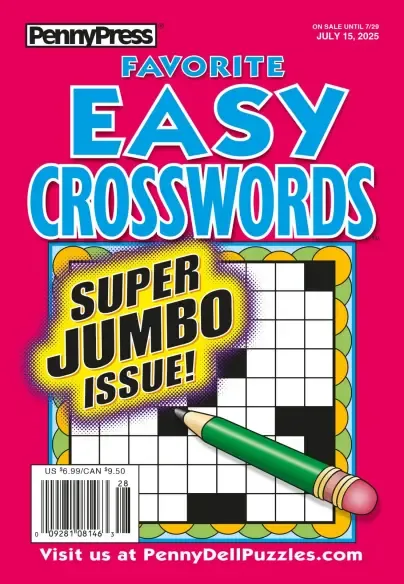 Easy Crosswords | Favorite Easy Crosswords July 2025
