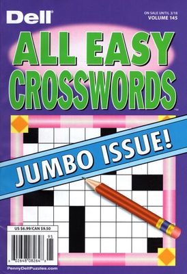 Dell All Easy Crosswords March 2025 Vol. 145