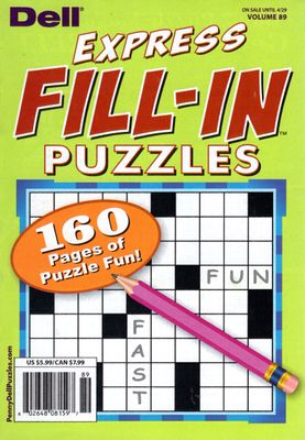 Dell Express Fill-In Puzzles May 2025