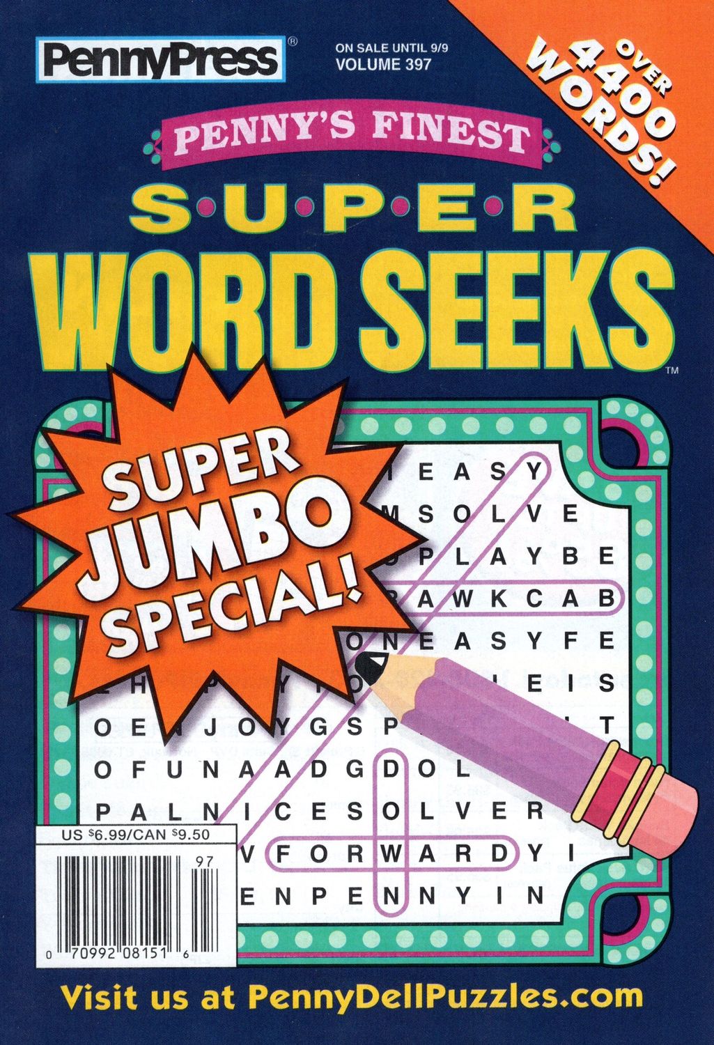 Penny’s Finest Super Word Seeks September 2025 (397)