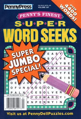 Penny’s Finest Super Word Seeks September 2025 (397)