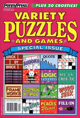 Penny Press Variety Puzzles Autumn 2025