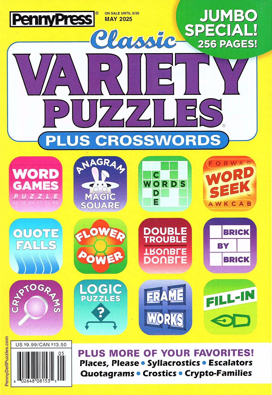 PennyPress Quick &amp; Easy Crosswords February 2024 (207)