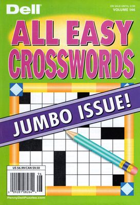 Dell All Easy Crosswords May 2025 Vol. 146