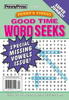 Penny’s Finest Good Time Word Seeks October 2025