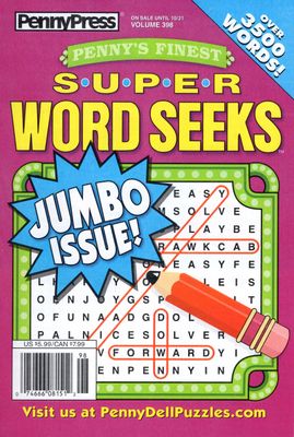 Penny’s Finest Super Word Seeks October 2025 (398)