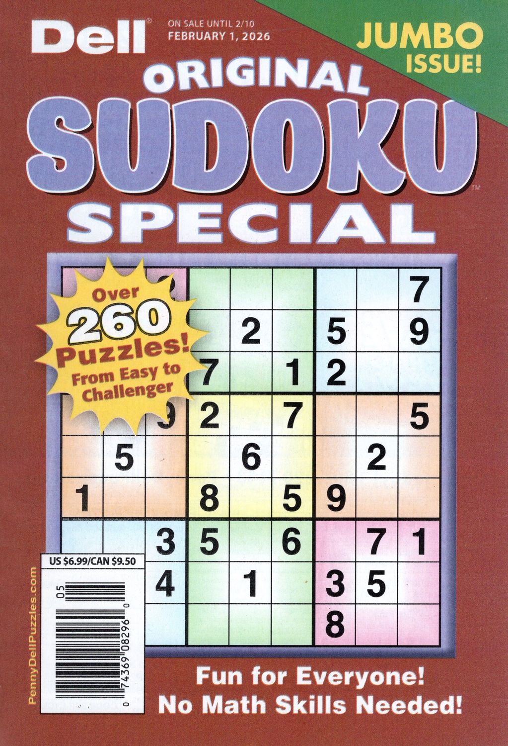 Dell Original Sudoku Special February 2026