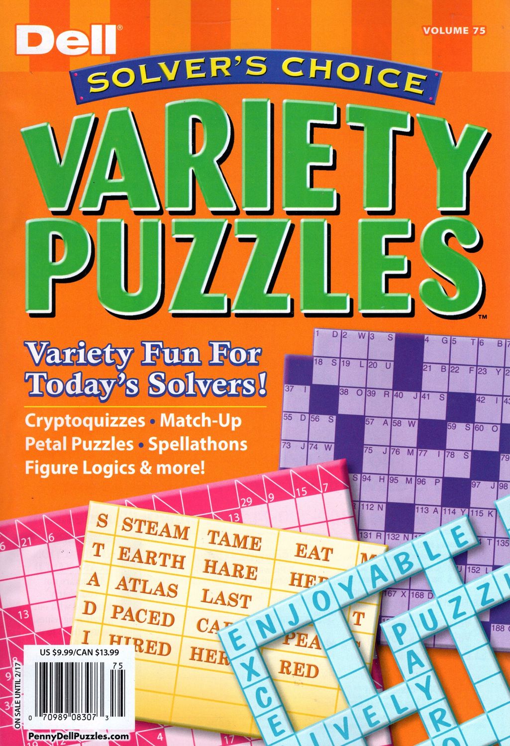Dell Solver’s Choice Variety Puzzle February 2026 (75)