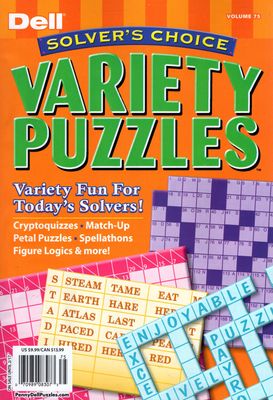 Dell Solver’s Choice Variety Puzzle February 2026 (75)