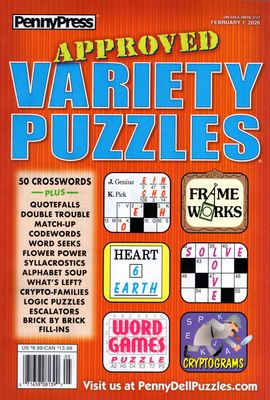 Approved Variety Puzzles February 2026