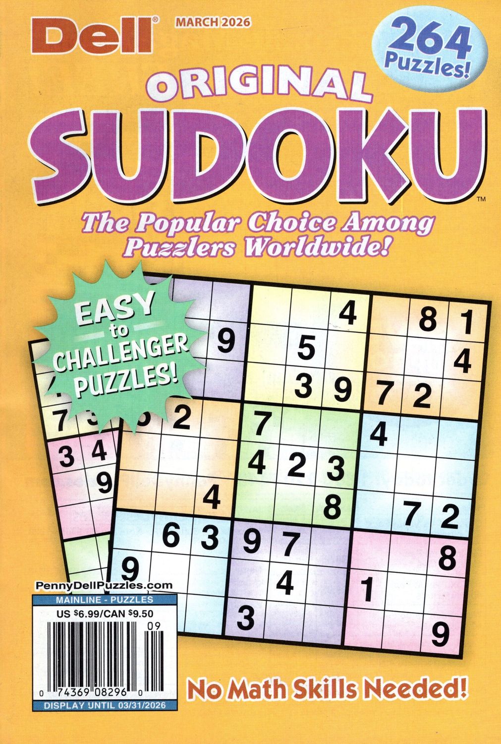 Dell Original Sudoku March 2026