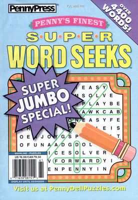 Penny’s Finest Super Word Seeks March 2026 (401)