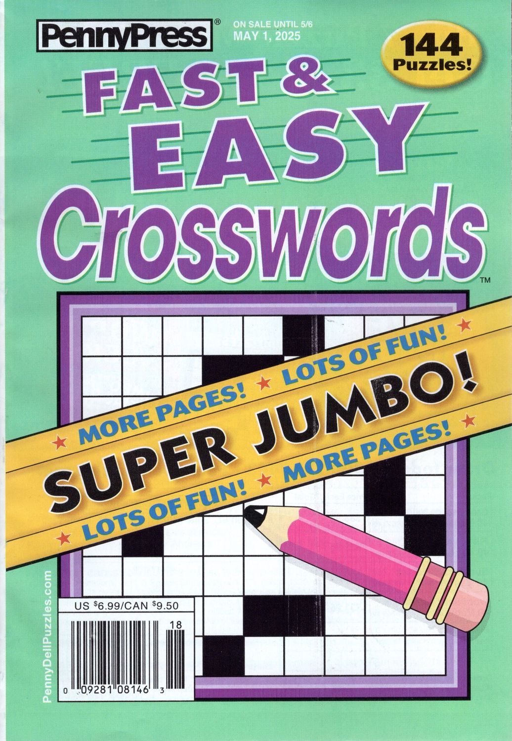 Fast &amp; Easy Crosswords May 2025