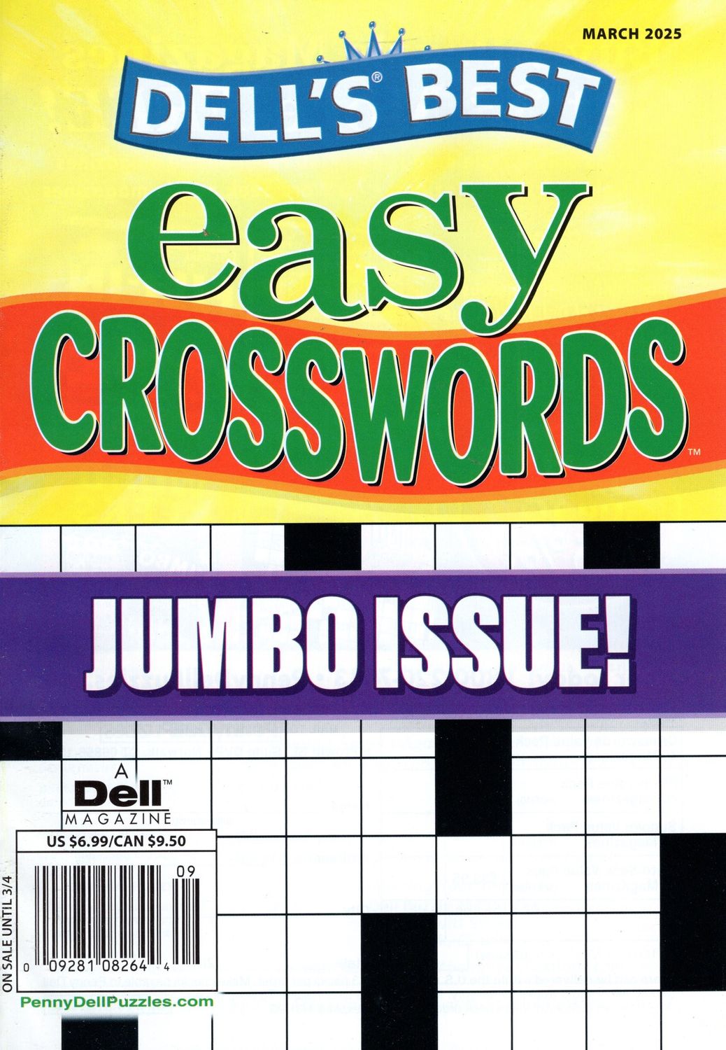 Dell’s Best Easy Crosswords March 2025