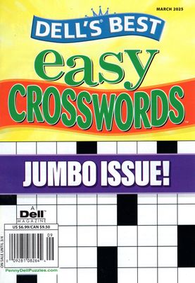 Dell’s Best Easy Crosswords March 2025
