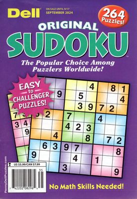 Dell Original Sudoku September 2024