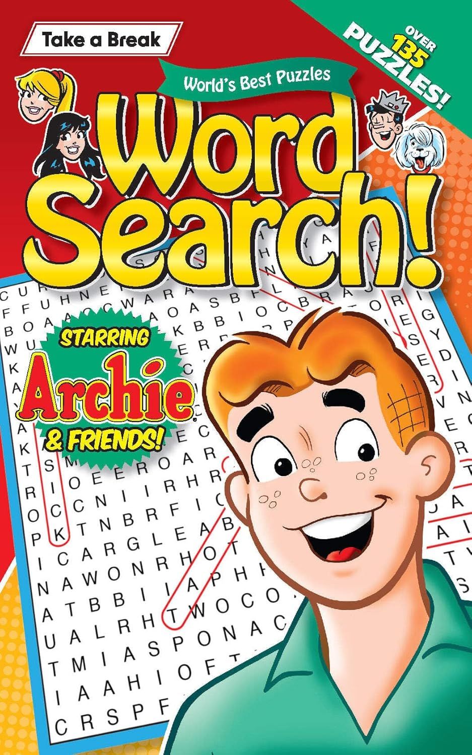 Take a Break - Word Search Starring Archie &amp; Friends: 135+ Puzzles