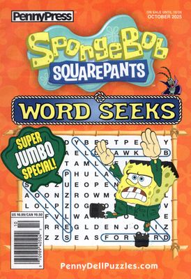 SpongeBob SquarePants Word Seeks October 2025