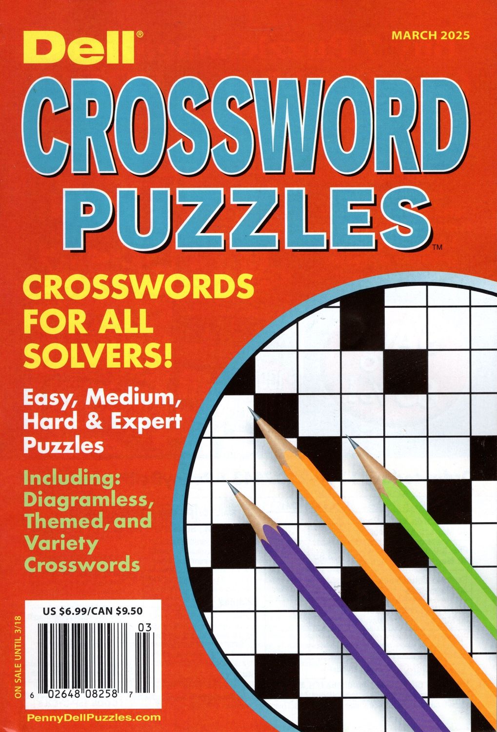 Dell Crossword Puzzles March 2025