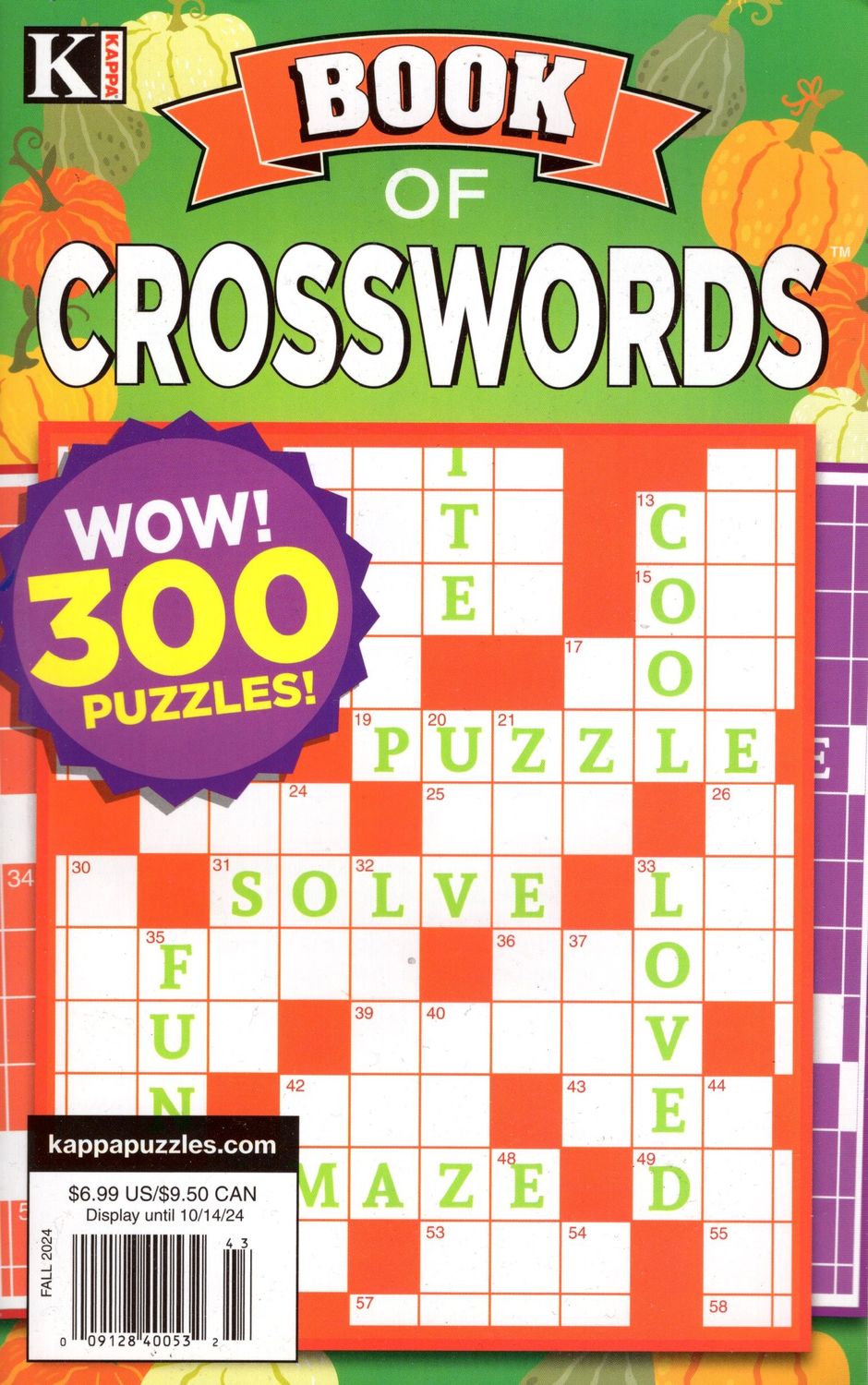 Kappa Book of Crosswords ( 300 Puzzles)
