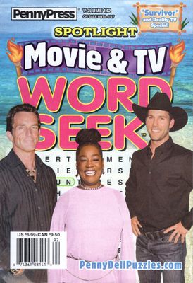 Spotlight Movie &amp; TV Word Seek January 2026 (142)