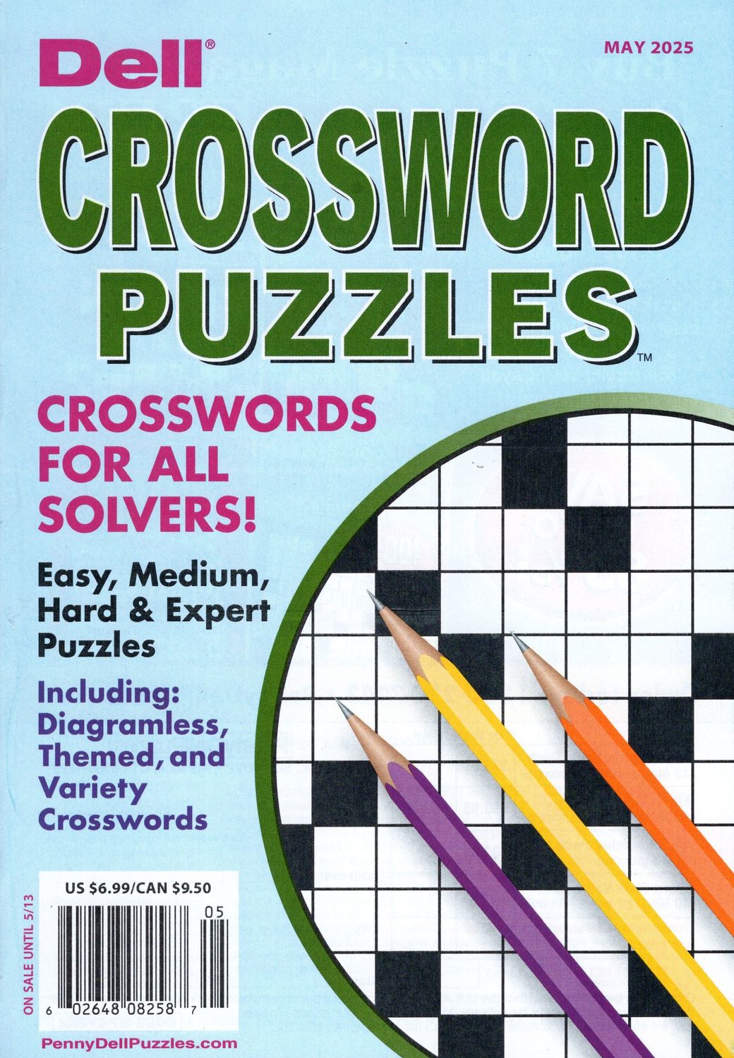 Dell Crossword Puzzles May 2025