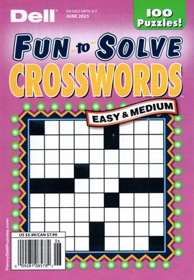 Dell Fun-to-Solve Crosswords June 2025