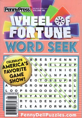 Wheel of Fortune Word Seek (196) November 2025