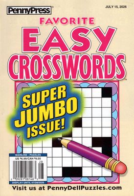Favorite Easy Crosswords