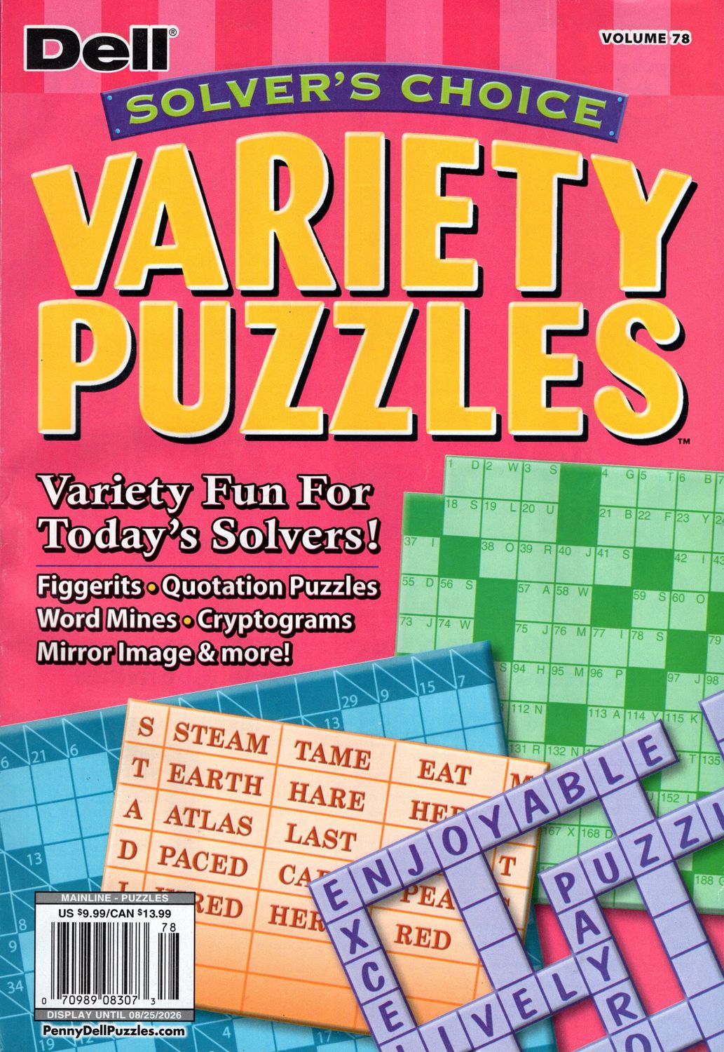 Dell Solver’s Choice Variety Puzzle August 2026 (78)