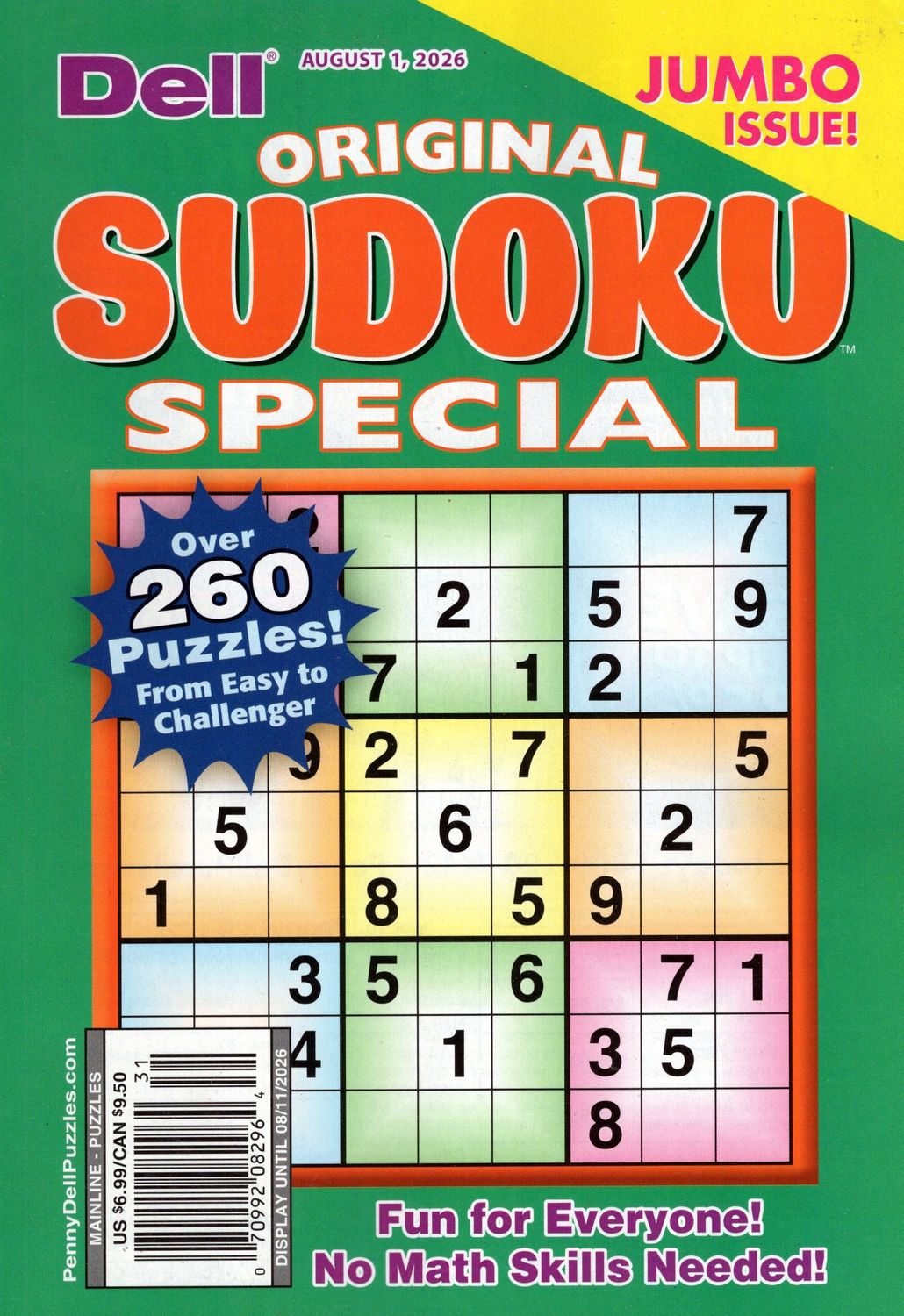 Dell Original Sudoku Special August 2026