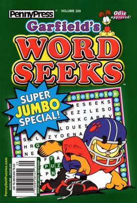 Garfield's Word Seeks Puzzle Book September 2026 (209)