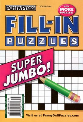 PennyPress Fill-In Puzzle August 2026 (501)