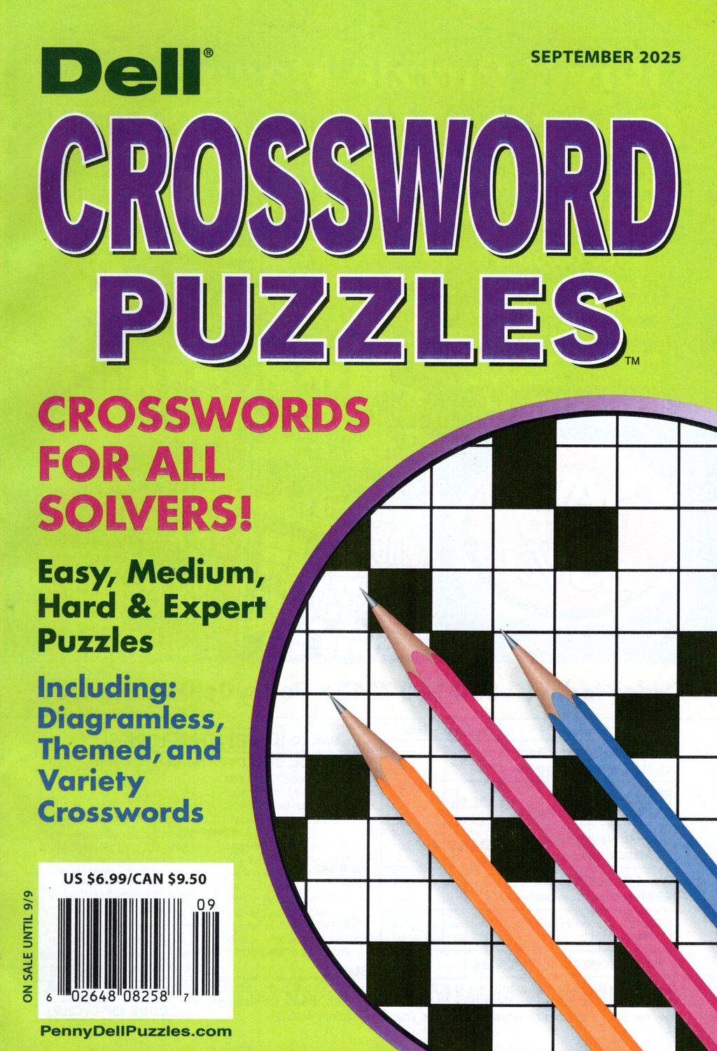 Dell Crossword Puzzles September 2025