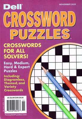 Dell Crossword Puzzles November 2025