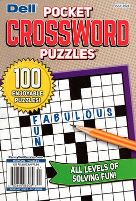 Dell Pocket Crossword Puzzles July 2026