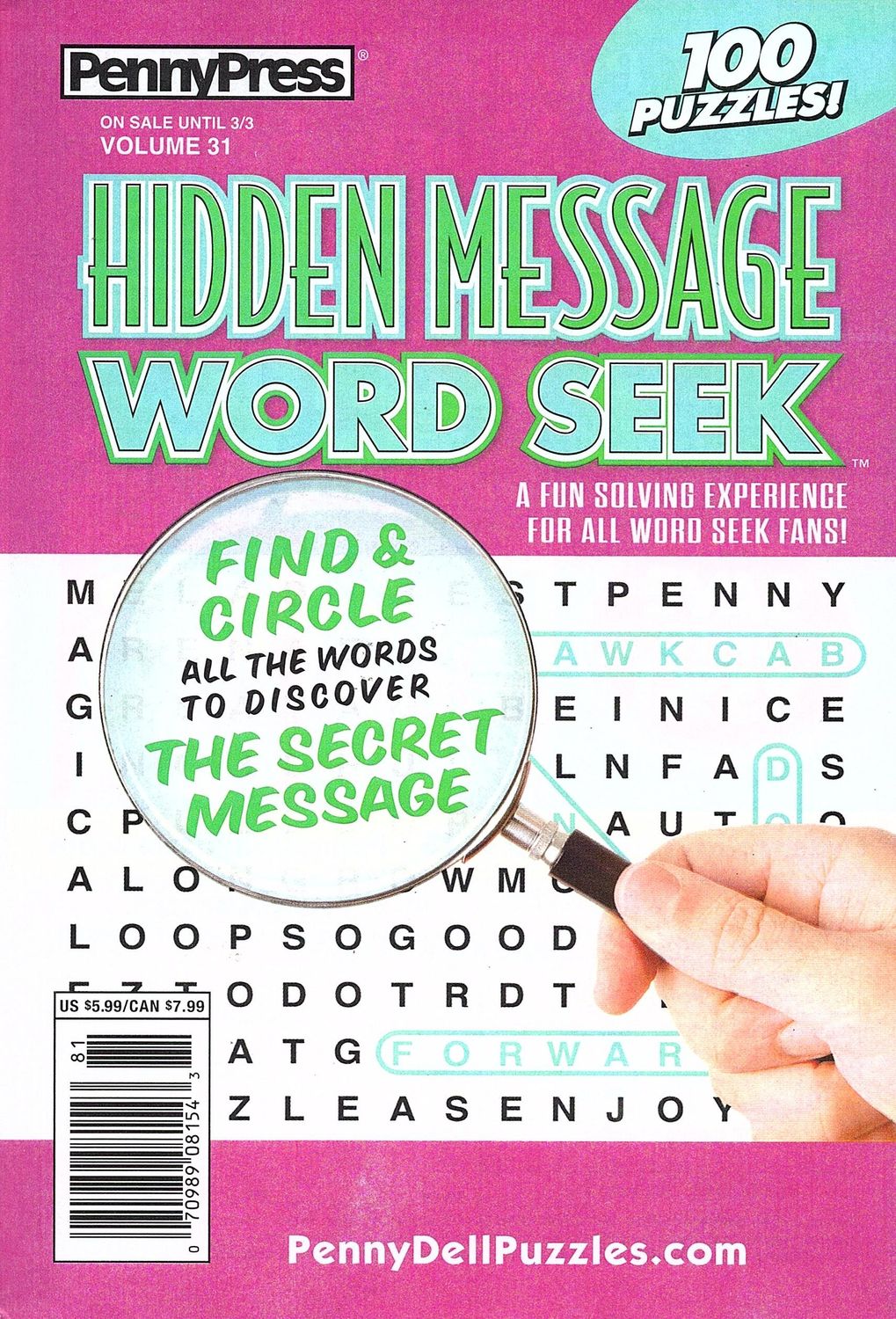 Hidden Message Word Seek March 2026 (31)