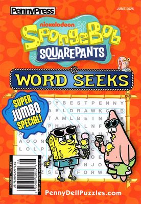 SpongeBob SquarePants Word Seeks June 2026 SpongeBob SquarePants Word Seeks June 2026