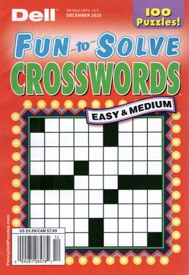 Dell Fun-to-Solve Crosswords December 2025