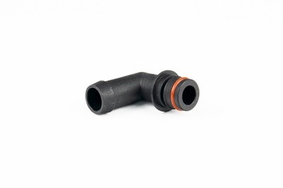 3/4" Quick Coupler Hose Barb Elbow - w/O-Ring