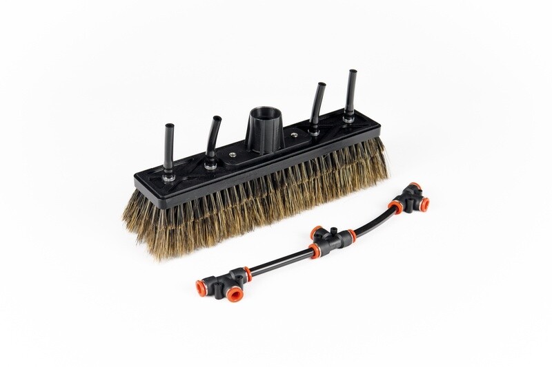 Water Fed Brush - Boar Hair - 4 Pencil Jets | Tucker®