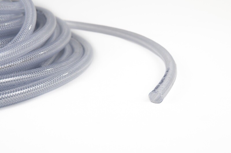 Clear Poly  Braid Hose (by foot)