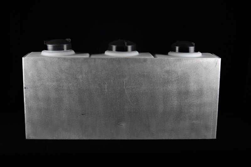 Bracket Triple for 7-gallon Plastic Portable Flat Bottom Utility Tank