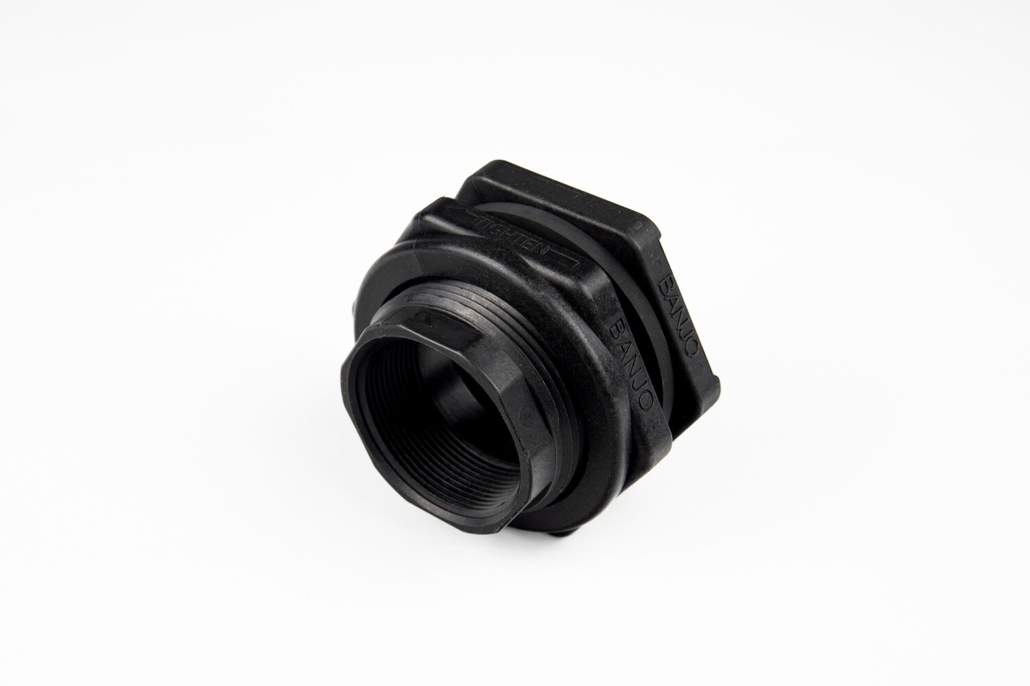 Poly Bulkhead Fitting, Size: 1&quot;