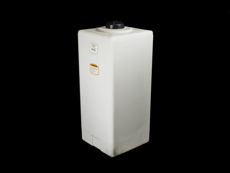 55-gallon Plastic Portable Flat Bottom Utility Tank