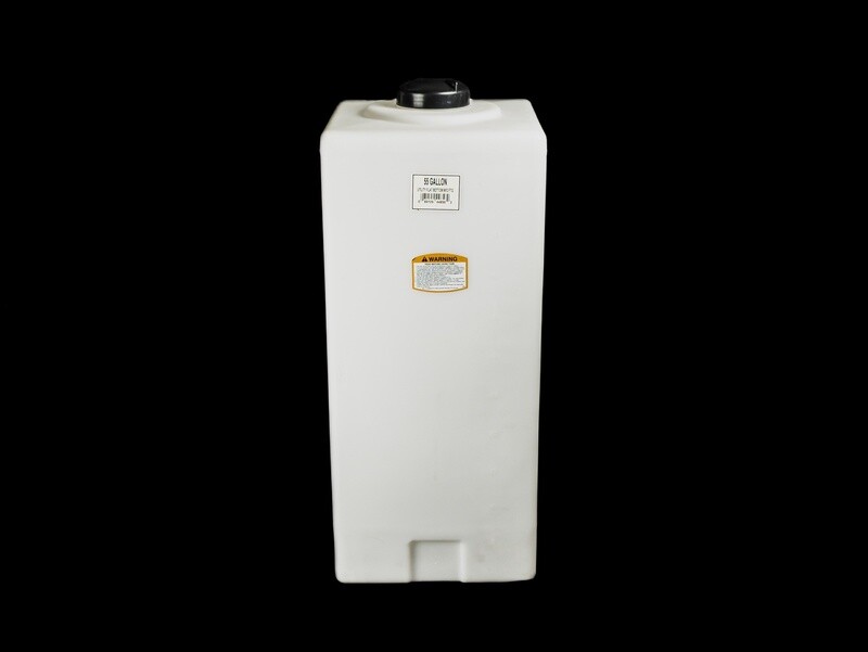 55-gallon Plastic Portable Flat Bottom Utility Tank
