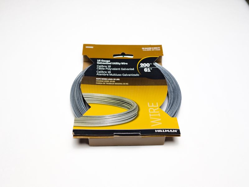 16 Gauge Galvanized Utility Wire - 200&#39;