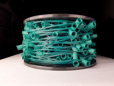 C9 Green Socket Cord Spool - 500'